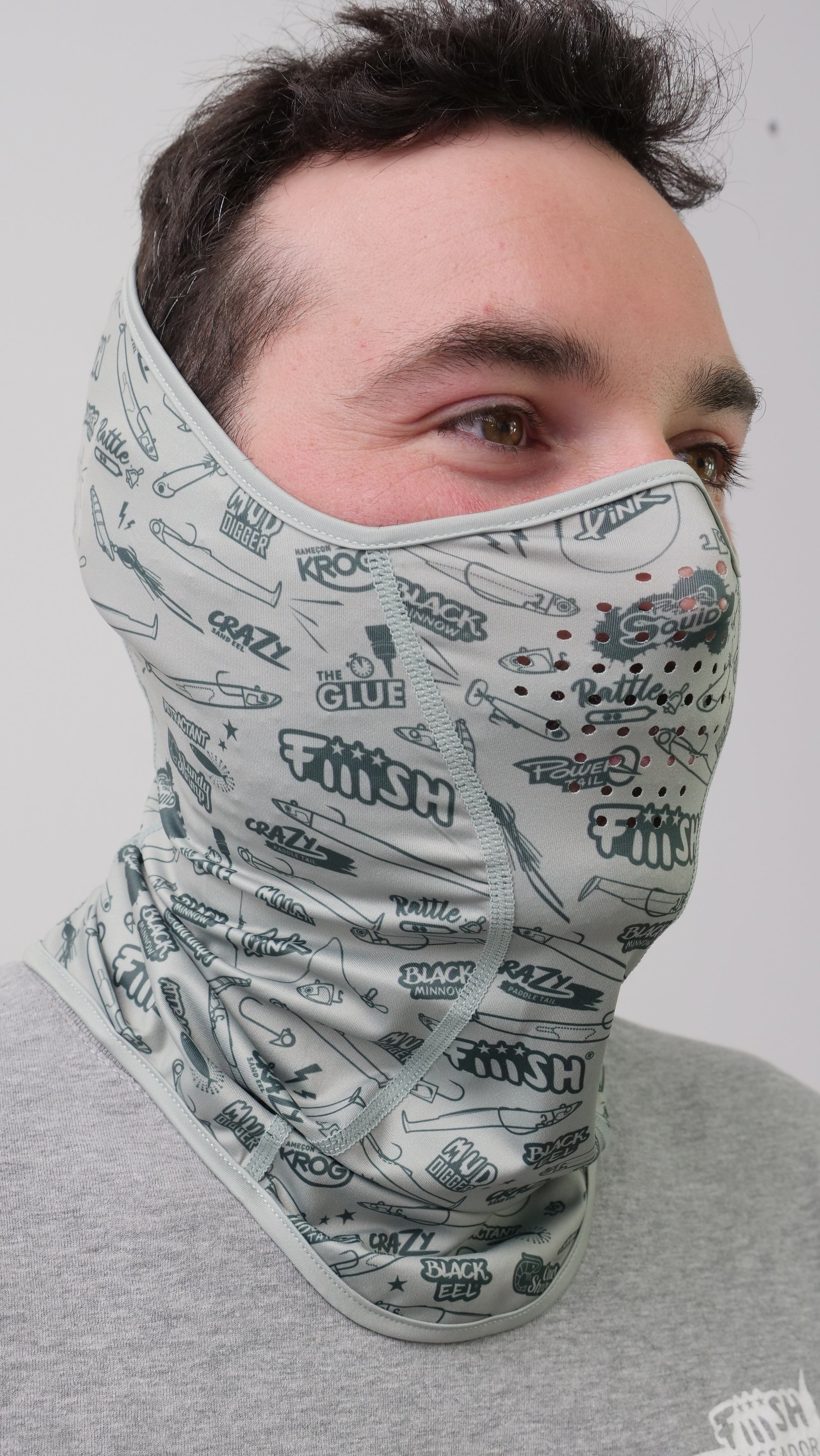 Bandana FIIISH UV 40+ - Olive green