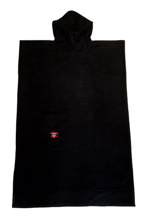 Poncho toalla Casa Surf Negro