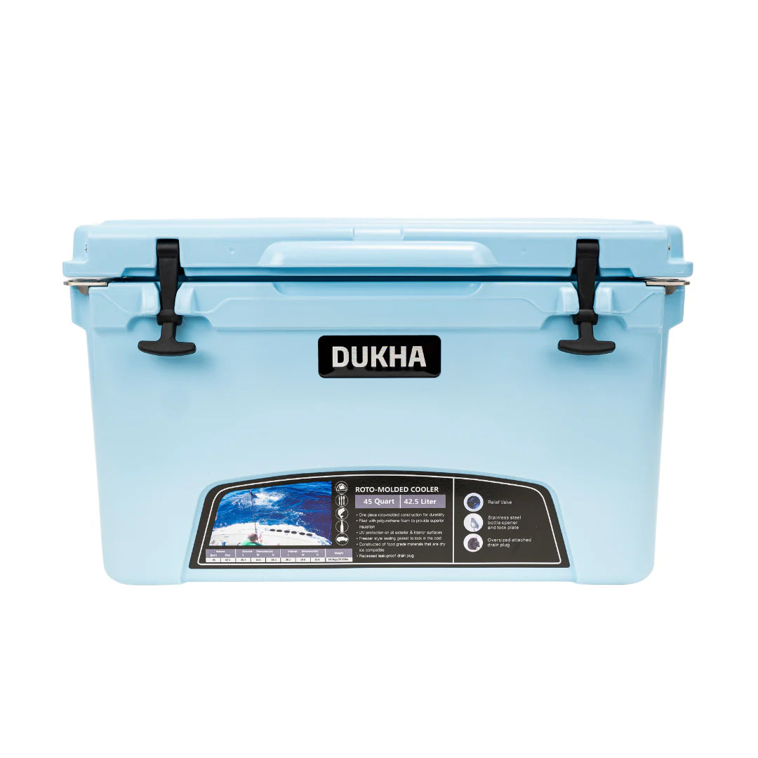 Hard Cooler 45QT Sky Blue