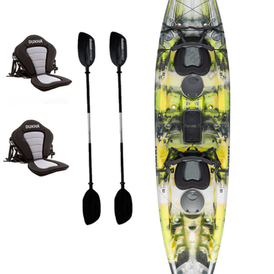 PRE-VENTA JULIO Kayak Pike Doble Yellow/Black