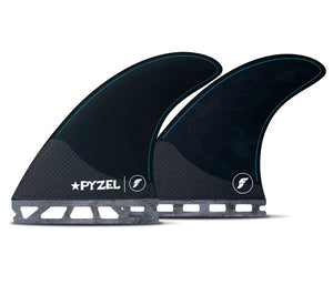 Quillas Surf Pyzel Medium Thruster Futures Black M