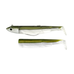 Black Minnow Combo off Shore 40gr Kaki